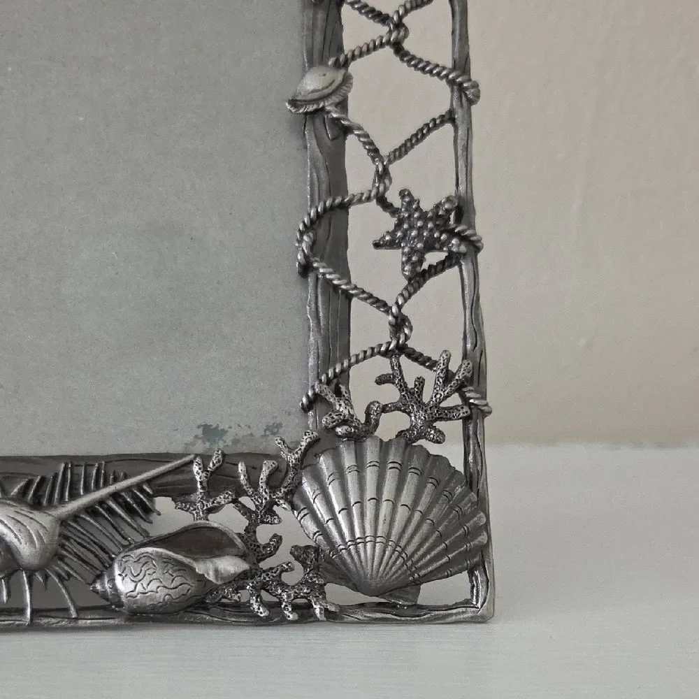 Nautical Silver Photo Frame